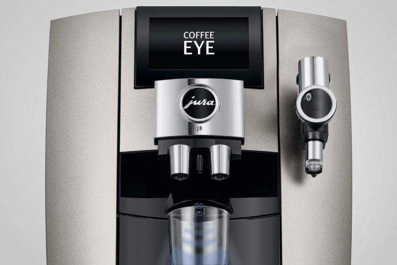 Jura J8 Midnight Silver Coffee EYE Feature