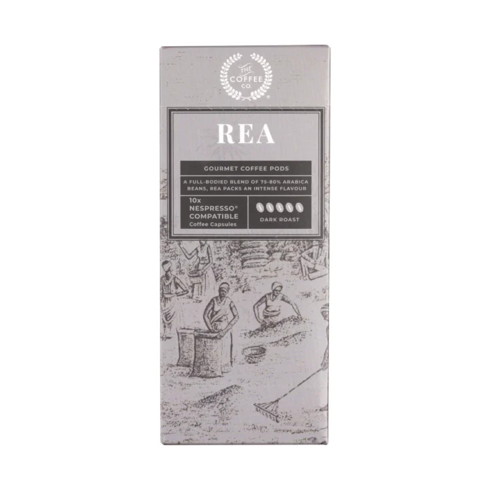 REA Medium Dark Roast Coffee Capsules (Pack of 10)